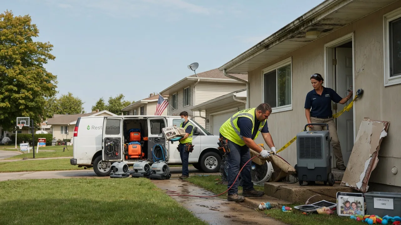 Water Damage Restoration in Goodells, MI near me